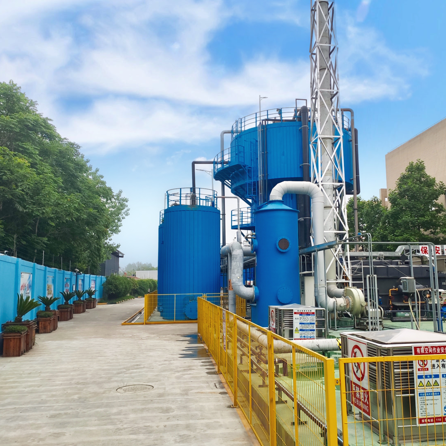 yl23455永利首个运用CJMBR技术的中转站渗滤液项目运营一周年回顾